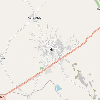 İscehisar Haritası