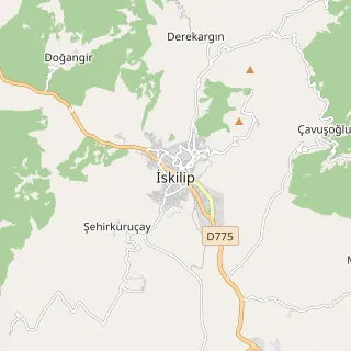 İskilip Haritası