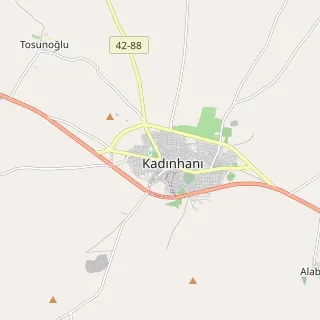 Kadınhanı Haritası