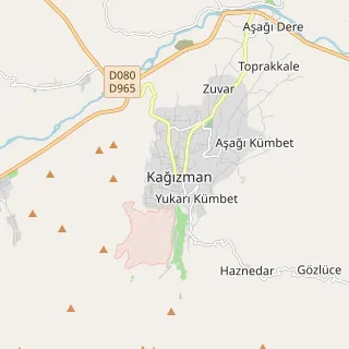 Kağızman Haritası