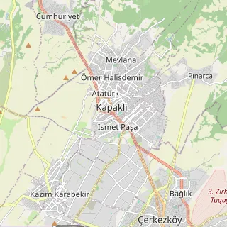 Kapaklı Haritası