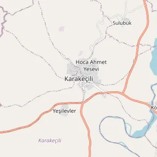 Karakeçili Haritası