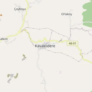Kavaklıdere Haritası