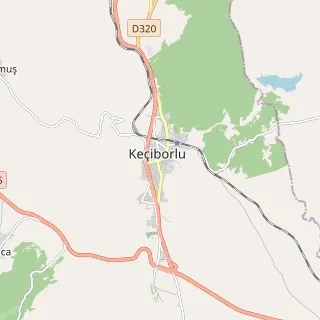 Keçiborlu Haritası