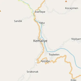 Kemaliye Haritası
