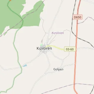 Kızılören Haritası
