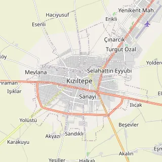 Kızıltepe Haritası
