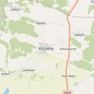 Kocaköy Haritası