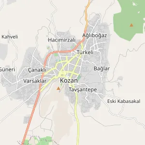 Kozan Haritası