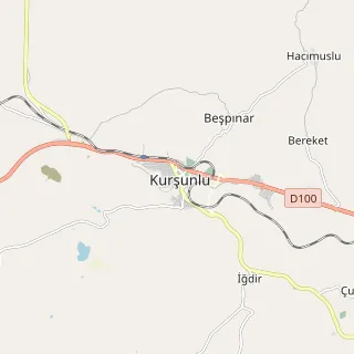 Kurşunlu Haritası