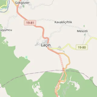 Laçin Haritası