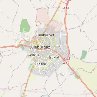 Lüleburgaz Haritası