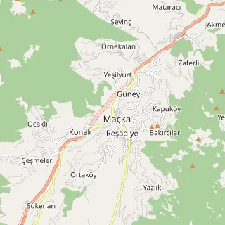 Maçka Haritası