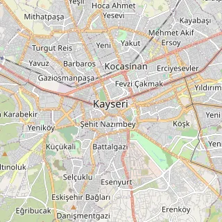 Melikgazi Haritası