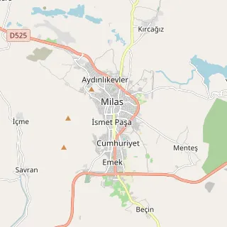 Milas Haritası