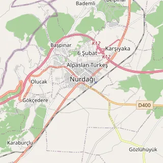 Nurdağı Haritası