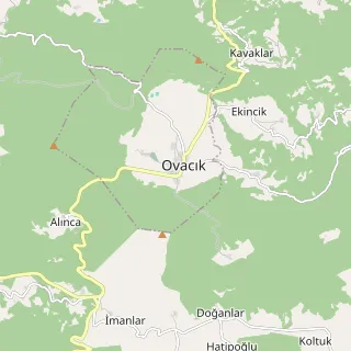 Ovacık Haritası