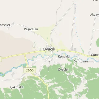 Ovacık Haritası