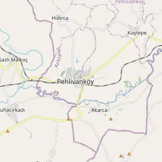 Pehlivanköy Haritası