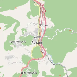 Pozantı Haritası