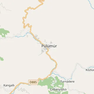 Pülümür Haritası
