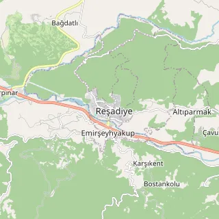 Reşadiye Haritası