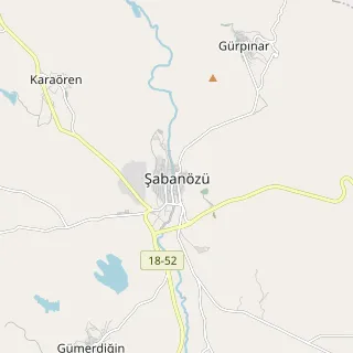 Şabanözü Haritası