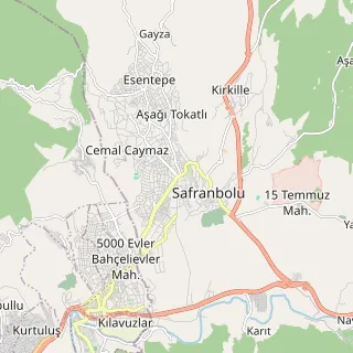 Safranbolu Haritası