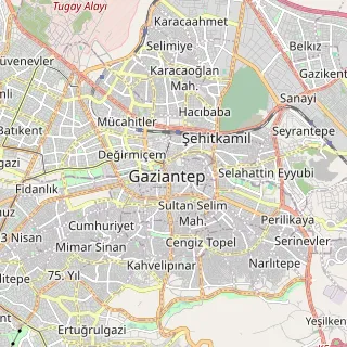 Şahinbey Haritası