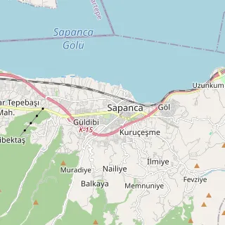 Sapanca Haritası