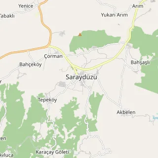 Saraydüzü Haritası