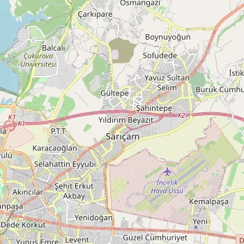 Sarıçam Haritası