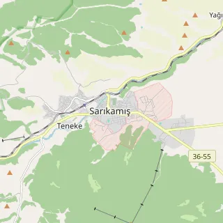 Sarıkamış Haritası