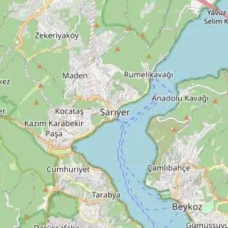 Sarıyer Haritası