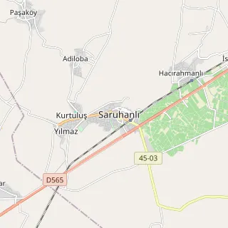 Saruhanlı Haritası