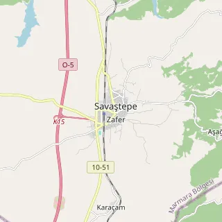 Savaştepe Haritası