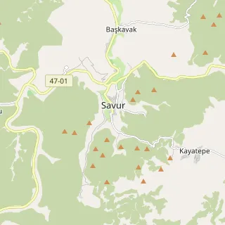 Savur Haritası