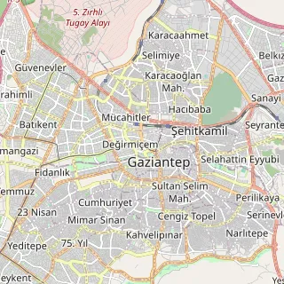 Şehitkamil Haritası