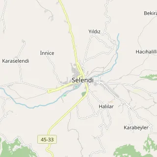 Selendi Haritası