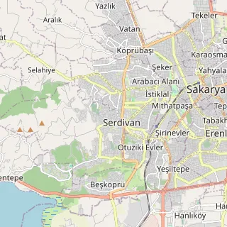 Serdivan Haritası