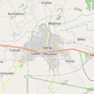 Serik Haritası
