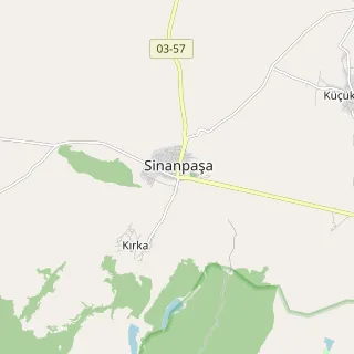 Sinanpaşa Haritası