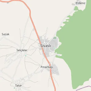 Sivaslı Haritası