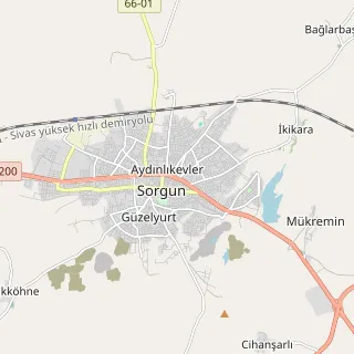 Sorgun Haritası