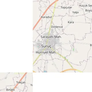 Suruç Haritası