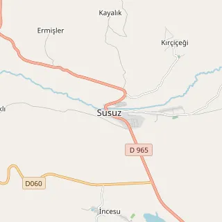 Susuz Haritası
