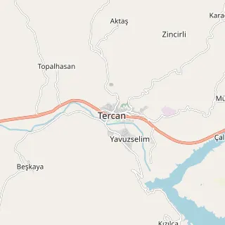 Tercan Haritası