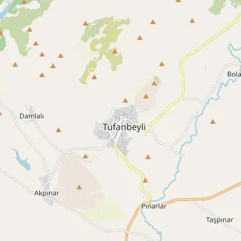 Tufanbeyli Haritası