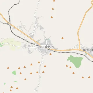 Ulukışla Haritası