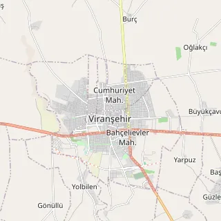 Viranşehir Haritası